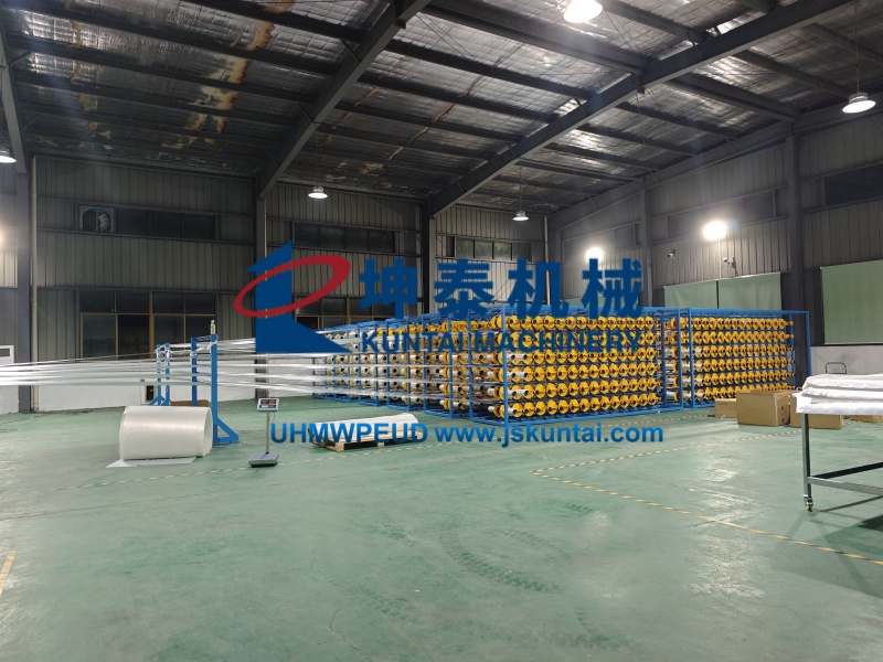 UD无纬布生产线,UD布生产线,芳纶UD无纬布生产线